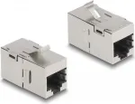 DELOCK 87161 keystone modulis Flat Metallic RJ-45