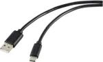 Renkforce RF-5720398 USB laidas juodas