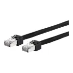 METZ CONNECT Ultraflex500 - Jungiamasis laidas - RJ-45 (ki&scaron;tukas) į RJ-45 (ki&scaron;tukas) - 2,0 m - 6,4 mm - SFTP, PiMF - 6 kategorija - Ekranuotas, be halogenų - Juoda (13084V2000-E)