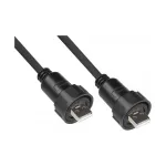 Good Connections Industrial Plug S4 USB 2.0 kabelis, USB-A į Mini-USB, 1 m (IC04-U202)