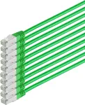 Tinklo kabelis ShiverPeaks 75711-H0.25G-SET10 CAT6 S/FTP PIMF 0,25 m (10 vnt.)