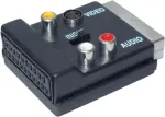 RCA jungiamasis adapteris ShiverPeaks 3&times;RCA į 4 kontaktų Hosiden lizdą