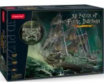 Cubic Fun LED 3D dėlionė Skrajojantis olandas, 360 elementų (306-L527H)
