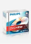 Philips DVD+RW DW4S4J05F/10 perra&scaron;omas optinis diskas, 4,7 GB, 4x
