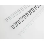 GBC Binding Wires MultiBind 6 mm, balta, metalas, 130 lapų, A4