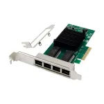 Tinklo plok&scaron;tė MicroConnect I350-T4 PCIe x4 1GbE &ndash; 4 prievadų Gigabit Ethernet PCIe x4