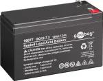 Akumuliatorius sandarus &scaron;vino rūg&scaron;tinis Goobay GO12-7.2 7200 mAh 12 V