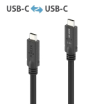 USB4 Gen 2x2 kabelis PureLink PI6600-030 USB‑C į USB‑C 3 m, 20 Gbit/s, magneti&scaron;kai ekranuotas, juodas