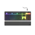 Hama 00217830 klaviatūra žaidimams USB QWERTZ voki&scaron;ka juoda