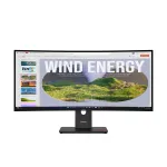 Lenovo ThinkVision T34WD-40 Monitor, 86,4 cm (34 colių), 3440 x 1440 pikselių, Wide Quad HD, LED, 6 ms, Juodas
