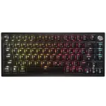 CORSAIR K65 PLUS Wireless 75% mechaninė klaviatūra, Hot-Swappable, MLX Red Tactile jungikliai, per klavi&scaron;ą RGB, QWERTY anglų, juoda
