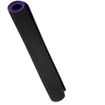 LORGAR RX1FM Sim Racing Floor Mat Advanced, Stitched Edge, 1700x700x3 mm, Black/Purple