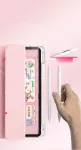 MACHINO TAB Dėklas, skirtas iPad Pro 2/3/4 11 (2020/2021/2022) ir iPad Air 4/5 10.9 bei iPad Air 11 (2024), rožinis