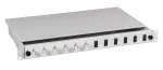 EFB-Elektronik LC OS2 Splice Box 48 Pigtails / 24 Couplings 1U 19 inch Sliding