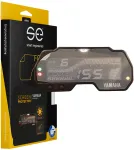 smart.engineered SE-DCP-2-0102-0075-1-M Apsauginė plėvelė motociklo vienspalviams ekranams &ndash; permatoma, 2 vnt. pakuotė