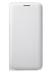 Samsung Flip Cover, skirta Galaxy J1 (2016) J120, EF-WJ120PWEGWW, balta