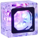 Alphacool Eisfluegel Aurora HighFlow srauto indikatorius su tachometro signalu (permatomas)