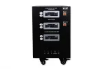 VOLT POLSKA AVR PRO 25000VA Trifazis automatinis įtampos stabilizatorius su servovarikliu, 3% tikslumas