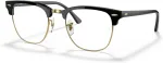 Ray-Ban Clubmaster Classic RB3016 901/BF 51 akiniai nuo saulės &ndash; juodas rėmelis, G-15 žali lę&scaron;iai