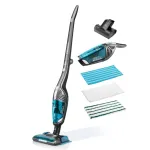 ETA Moneto II Aqua Plus belaidis 2in1 rankinis siurblys su &scaron;lapiuoju valymu, 25.2 V, 50 min, pilka/mėlyna