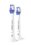 Philips Sonicare HX6052/87 Dantų &scaron;epetėlio galvutė jautriems dantims, 2 vnt., itin mink&scaron;ti &scaron;ereliai, balta