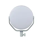 Nanlite miro 60C LED visų spalvų apvalus skydinis &scaron;viestuvas, mėtinės mėlynos spalvos