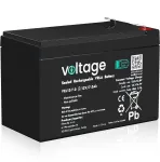 Voltage Long Life AGM Battery 12V 7Ah VEL12-7.0 (15-Year Design Life)