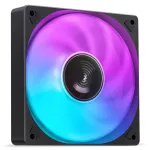 Jonsbo SL-120C RGB kompiuterio korpuso ventiliatorius, 3 kontaktų, 120 mm, juodas