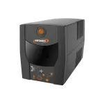 Infosec UPS X1+ 700 IEC nepertraukiamas maitinimo blokas, 700 VA, 360 W, 4 &times; C13