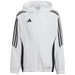 adidas Tiro 24 vaikų treniruočių striukė balta IM8799 164cm