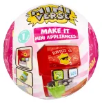 MGA Miniverse Make It Mini Soda Dispenser Diner Series 1 &bdquo;pasidaryk pats&ldquo; miniatiūrų rinkinys