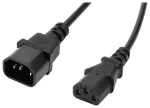 Accura C13&ndash;C14 VDE maitinimo laidas 3,0 m, juodas