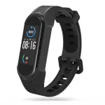 Tech-Protect Armour TPU gumos dirželis Xiaomi Mi Band 7, juodas
