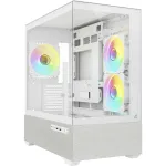 Korpusas Sharkoon MK7 ARGB mATX 2xStiklas Baltas