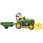 Bruder bworld John Deere sėdima vejapjovė, žaislinis modelis