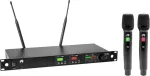 OMNITRONIC UHF-602 dviejų kanalų UHF belaidė mikrofonų sistema 520-554 MHz 13063603