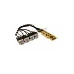EXSYS EX-42378 2 prievadų RS-232 PCI Express serijinė plok&scaron;tė, žemo profilio