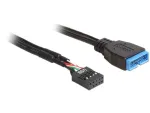 Vidinis USB kabelis DeLOCK 83776 0,45 m, vyri&scaron;kas į moteri&scaron;ką