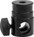 EUROLITE TV Spigot Adapter 16 mm su M10 sriegiu &ndash; tvirtas plieninis adapteris iki 15 kg