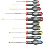 Facom Protwist&reg; universalus atsuktuvų rinkinys, 10 dalių SL/PH/PZ ATW.J10PB