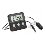 TFA TERRACHECK termo-higrometras, juodas (30.5044.01)