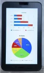 KAPSOLO ekrano apsauga Samsung Galaxy Tab A 10.1 (2019) - 9H grūdintas stiklas, anti-glare, matinis, atsparus įbrėžimams KAP13385