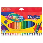 Colorino Kids Fibro ra&scaron;ikliai 24 spalvos