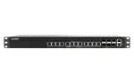 QNAP QSW-M5218P-6F12T valdomas L3 tinklo perjungiklis su PoE, 12 x 10G Ethernet RJ-45, 1U stovui