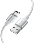 Baltas Ugreen US288 kabelis USB &ndash; USB-C, 3 m