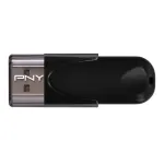 PNY Attache 4 2.0 64GB USB atmintukas - USB 2.0 - ra&scaron;ymas 8MB/s, skaitymas 25MB/s