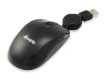 Equip 245103 kelioninė pelė ambidekstrinė USB Type-A optinė 1000 DPI