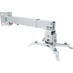 Techly ICA-PM 16 projektoriaus lubų laikiklis, iki 20 kg, reguliuojamas 43&ndash;65 cm, pakreipiamas ir pasukamas, sidabrinis