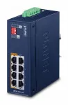 PLANET IPOE-470-12V pramoninis 4 prievadų Gigabit 802.3bt PoE++ injektorių &scaron;akotuvas