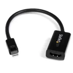 StarTech.com Mini DisplayPort į HDMI aktyvus keitiklis, 4K 30 Hz, mDP 1.2, juodas